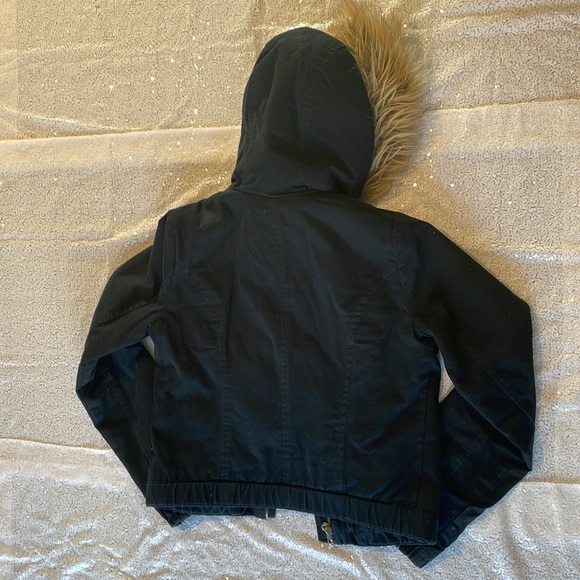 Navy Blue Medium Hollister Coat - Picture 5 of 5